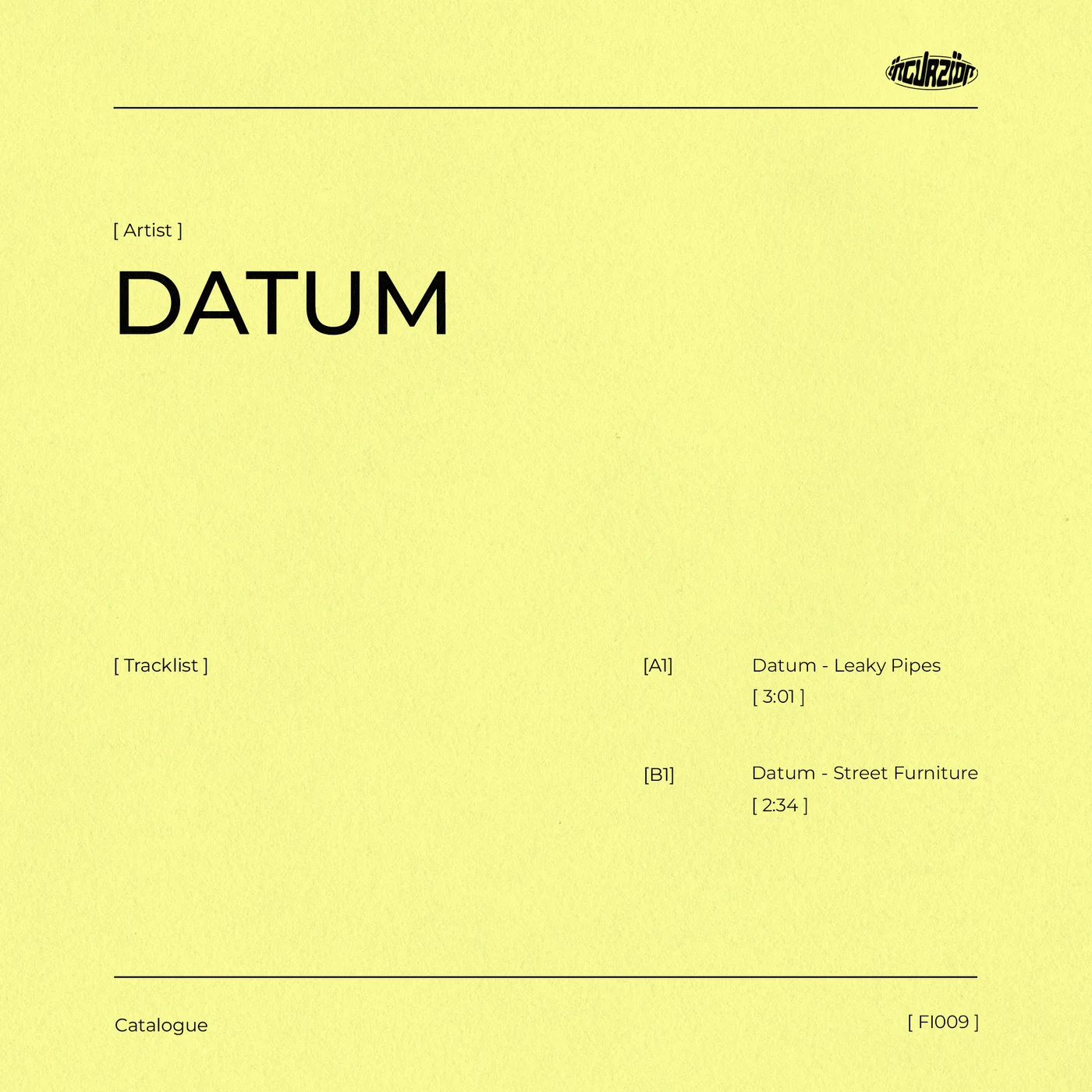 Datum For Incurzion: